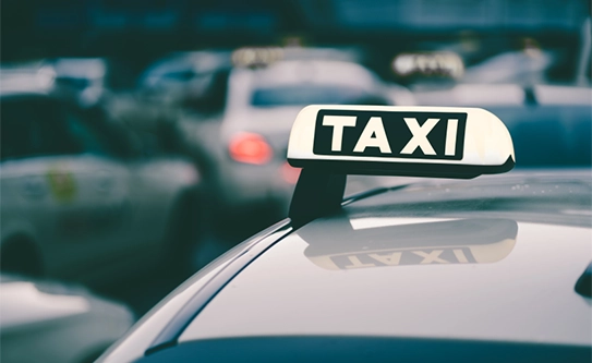 Ilustração Taxi